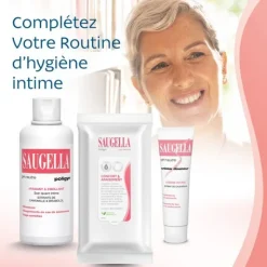 Saugella Poligyn lingettes intimes