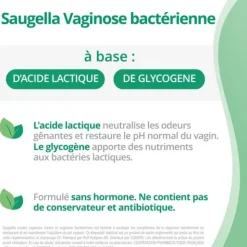 Saugella Vaginose bactérienne Gel vaginal unidoses