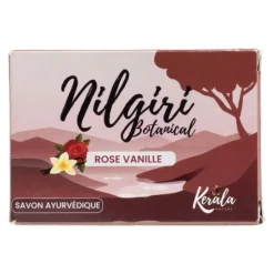 Savon artisanal Nilgiri Rose Vanille