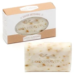 Savon artisanal Rose trémière