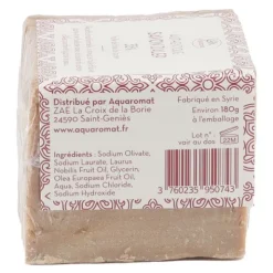 Savon d'Alep authentique 35 % laurier Aquaromat