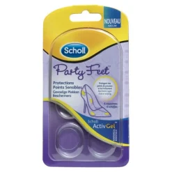 Scholl ActivGel Party Feet protections points sensibles 6 coussinets