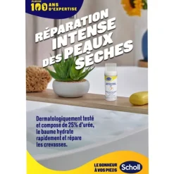 Scholl Anti Crevasses Stick Réparateur U+