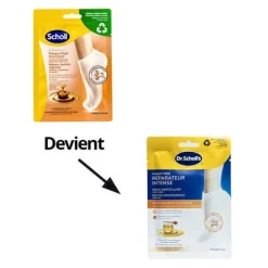 Scholl Masque Pieds nourrissant au miel de Manuka