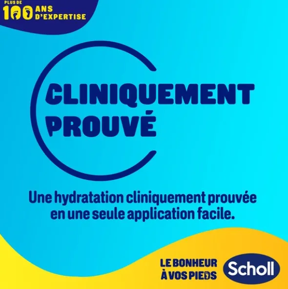 Scholl Masque pieds nutrition à l'huile d'argan