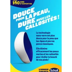 Scholl Râpe anti callosités