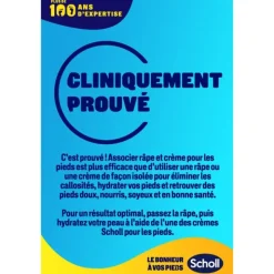 Scholl Râpe anti callosités