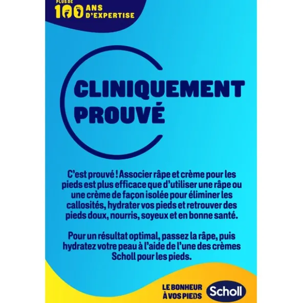 Scholl Râpe anti callosités