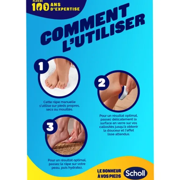 Scholl Râpe anti callosités