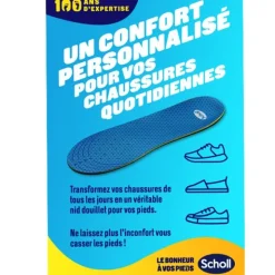 Scholl semelles pour Chaussures casual décontractées 1 paire