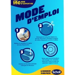 Scholl semelles pour Chaussures casual décontractées 1 paire