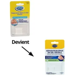 Scholl séparateur orteils épais