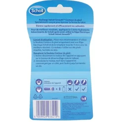 Scholl Velvet Smooth recharge Contour du pied