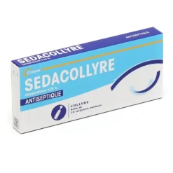Sedacollyre collyre unidoses