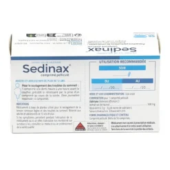 Sedinax troubles du sommeil comprimés