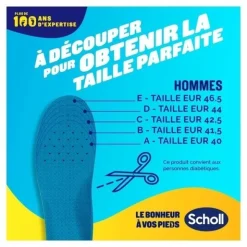Semelle Scholl Professionnel GelWave 1 paire