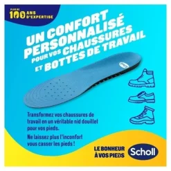 Semelle Scholl Professionnel GelWave 1 paire