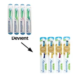 Sensodyne brosse à dents Soin et précision Souple