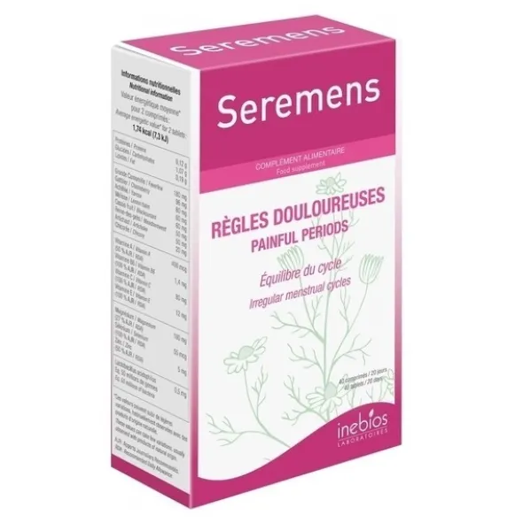 Seremens Règles douloureuses comprimés