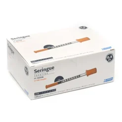 Seringue à insuline avec aiguille 29 G x 100