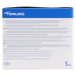Seringue 3 pièces Terumo avec aiguille 21G par 100