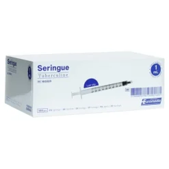 Seringue 3 pièces tuberculine