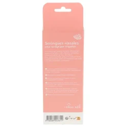 Seringues nasales pour bébé motif animaux