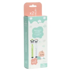 Seringues nasales pour bébé motif animaux