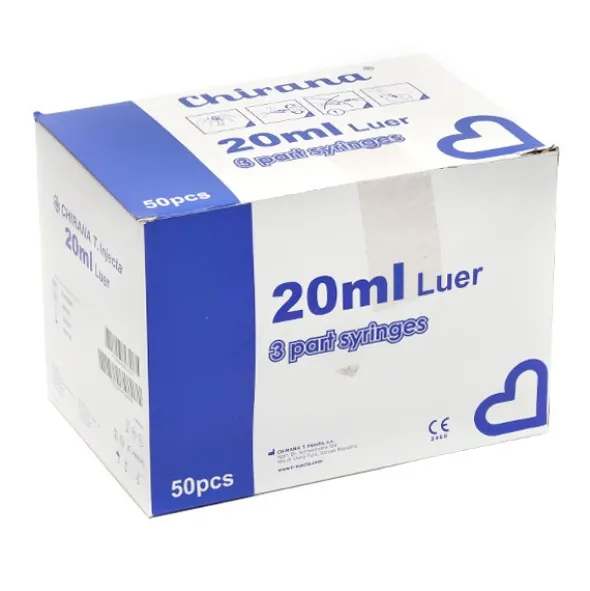 Seringue stérile 3 pièces