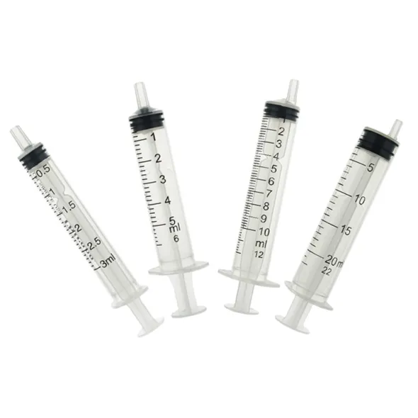 Seringue stérile 3 pièces
