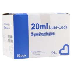Seringue stérile 3 pièces Luer Lock