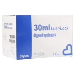 Seringue stérile 3 pièces Luer Lock