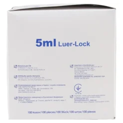 Seringue stérile 3 pièces Luer Lock