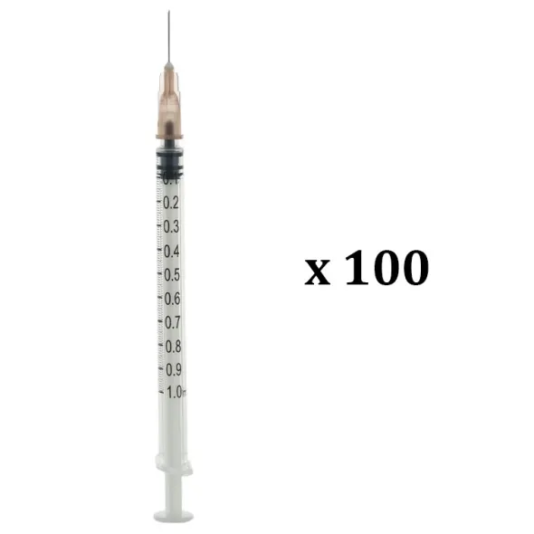 Seringue tuberculine 100 unités