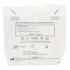 Set complémentaire perfusion pour voie veineuse
