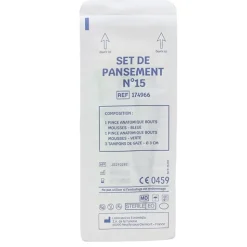 Set de pansement sans champ