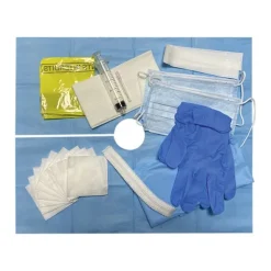 Set de pose de perfusion sur voie veineuse centrale