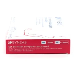 Set de retrait d'implant sous cutané