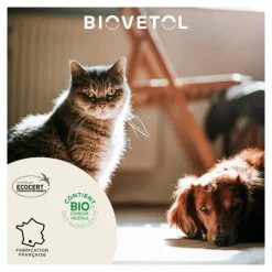 Shampooing anti insectes chien et chat Biovetol