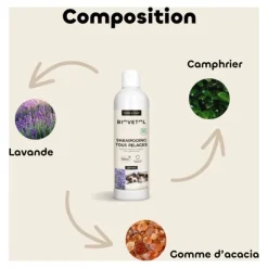 Shampooing tous pelages Chien Chat Biovetol