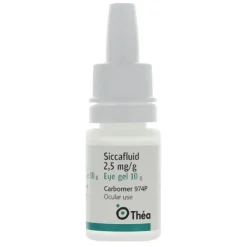Siccafluid gel ophtalmique