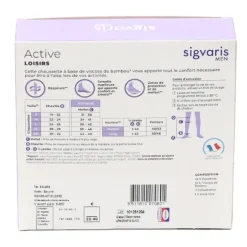 Sigvaris Active Loisirs Chaussettes de Contention Homme Classe 2