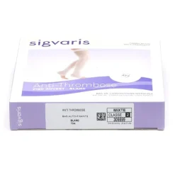 Sigvaris Bas Anti-thrombose pieds ouvert Classe 2