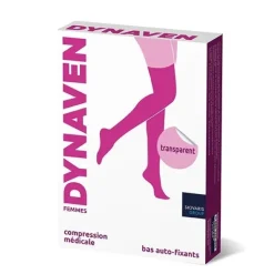 Sigvaris Dynaven Bas de contention Femme Semi-opaque Classe 3