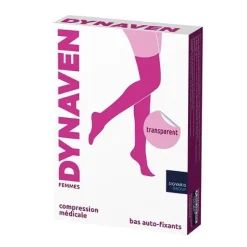 Sigvaris Dynaven Transparent Bas de Contention Femme Classe 2
