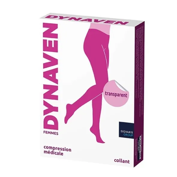 Sigvaris Dynaven Transparent Collant de contention femme classe 2