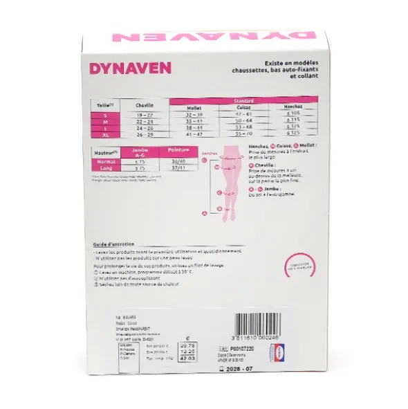 Sigvaris Dynaven Transparent Collant de contention femme classe 2