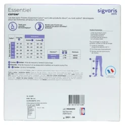 Sigvaris Essentiel Coton Bas de Contention Homme Classe 2