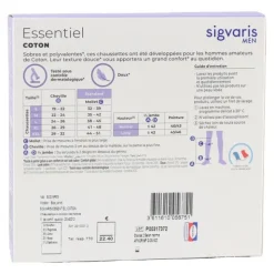 Sigvaris Essentiel Coton Chaussettes de Contention Homme Classe 2