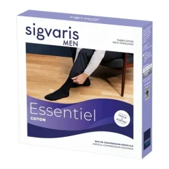 Sigvaris Essentiel Homme Coton Bas de contention classe 3